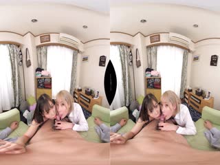 DSVR-1292 【VR】夢のマイホームで2人きりの同棲生活を始めるはずが彼女の妹たち（妹×3）がいき-cd2